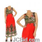 JCBid.com Your-Choice-Maxi-Dress-Fuchsia-or-Orange