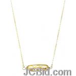 JCBid.com Gold-Freshwater-Pearl-Coil-Necklace
