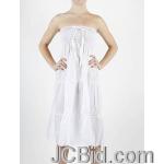 JCBid.com White-Lace-trimmed-Sundress