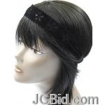 JCBid.com Fancy-Leather-head-band-in-black
