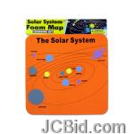 JCBid.com Solar-System-Foam-Map-Learning-Kit-display-Case-of-72-pieces
