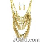JCBid.com Multi-layered-fringe-style-necklace