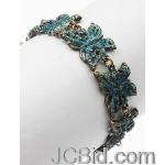 JCBid.com Butterfly-Bracelet-Blue JCBid.com Butterfly-Bracelet-Blue