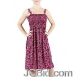 JCBid.com Paisley-Print-Sundress-Fuchsia JCBid.com Paisley-Print-Sundress-Fuchsia