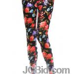 JCBid.com Flower-print-legging-orange JCBid.com Flower-print-legging-orange
