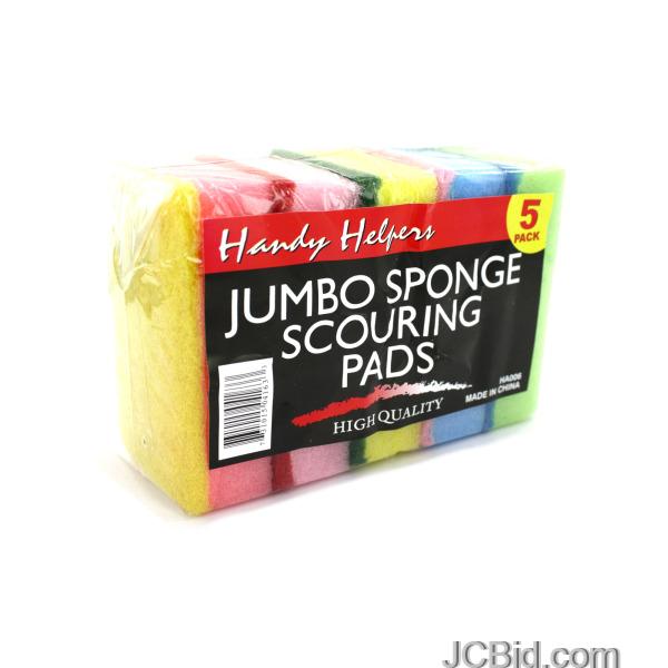 JCBid.com Scouring-Sponge-Pad-Set-Countertop-Display-display-Case-of-48-pieces