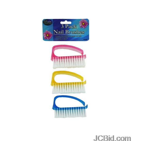 JCBid.com Nail-Brush-Set-Case-of-48-pieces