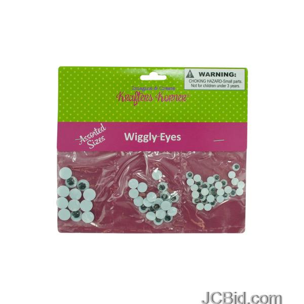 JCBid.com Craft-Wiggly-Eyes-display-Case-of-108-pieces