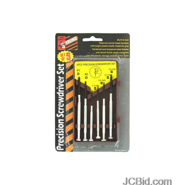 JCBid.com Precision-Screwdriver-Set-Case-of-60-pieces