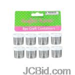 JCBid.com Small-Craft-Containers-display-Case-of-60-pieces