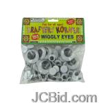 JCBid.com Plastic-Craft-Wiggly-Eyes-display-Case-of-84-pieces