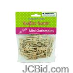 JCBid.com Miniature-Natural-Wood-Craft-Clothespins-display-Case-of-72-pieces JCBid.com Miniature-Natural-Wood-Craft-Clothespins-display-Case-of-72-pieces