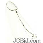 JCBid.com Toe-Ring-Anklet-with-Crystals