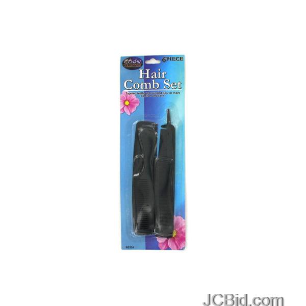 JCBid.com Assorted-Hair-Comb-Set-display-Case-of-96-pieces