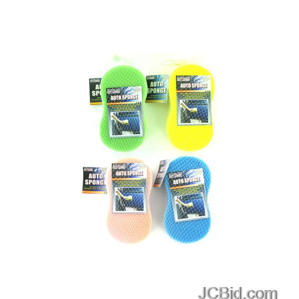 JCBid.com Car-Wash-Sponge-display-Case-of-72-pieces