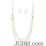 JCBid.com Multi-layer-bead-and-chain-necklace