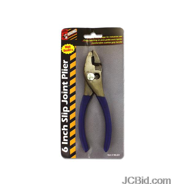 JCBid.com Slip-Joint-Pliers-display-Case-of-48-pieces