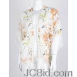 JCBid.com Floral-print-Lace-Cover-up-Peach
