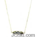 JCBid.com Black-Freshwater-Pearl-Coil-Necklace