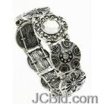 JCBid.com Antique-look-stretch-bracelet