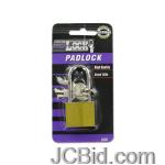 JCBid.com Long-Shank-Iron-Padlock-with-Keys-display-Case-of-60-pieces