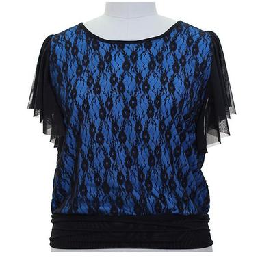 JCBid.com Choose-from-4-Colors-Lace-Top-in-S-to-3X-sizes